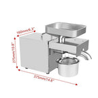 Oil Press Machine for Nut Seed Extraction (610W)