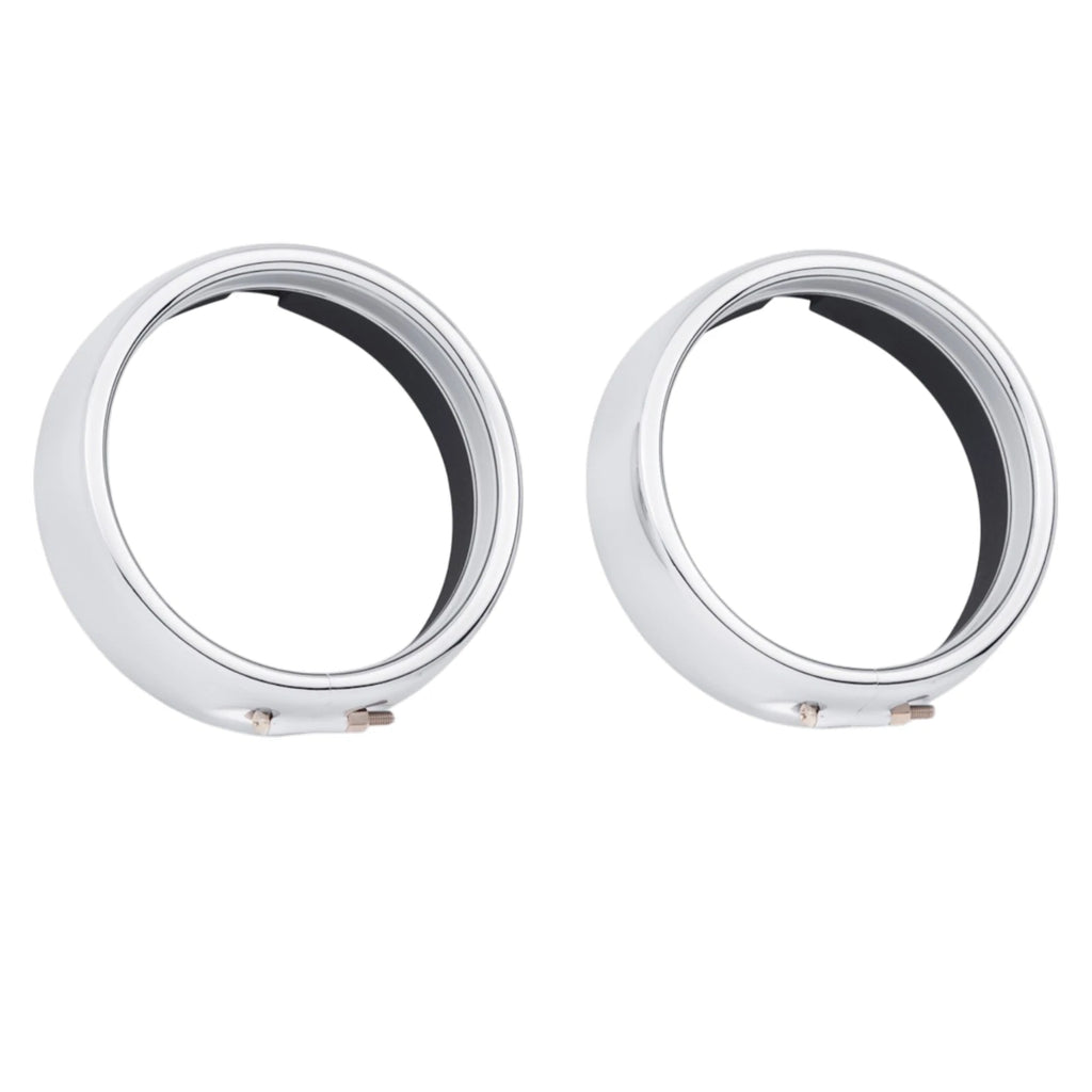 Chrome Passing Lamp Trim Rings for Harley-Davidson (1962–Present) 69622-99A
