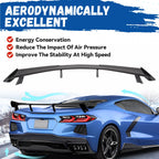 Rear Trunk Spoiler High Wing for Chevy Corvette C8 Z51 (2020–2025)
