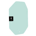 Cab Glass-Door for Gehl R190 V220 V260 V270 V330 Skid Steer (No Year) #244242