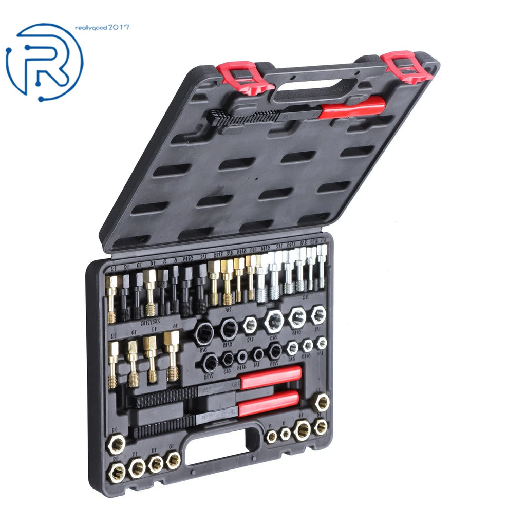 49-Piece Thread Chaser Set for Automotive Rethreading Tools