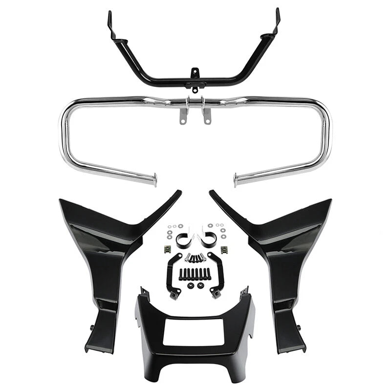 Chopped Engine Guard Fairings Bracket for Harley Road Glide (2017–2024)