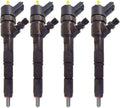 Set of 4 Fuel Injectors 0445110540 5801569141 for New Holland L221 L228 L321
