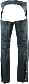 Leather Chaps for Powersports (Large)