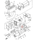 2X Drain Fill Plug Screw & Gasket for Yamaha Outboard (90340-08002, 90430-08020)