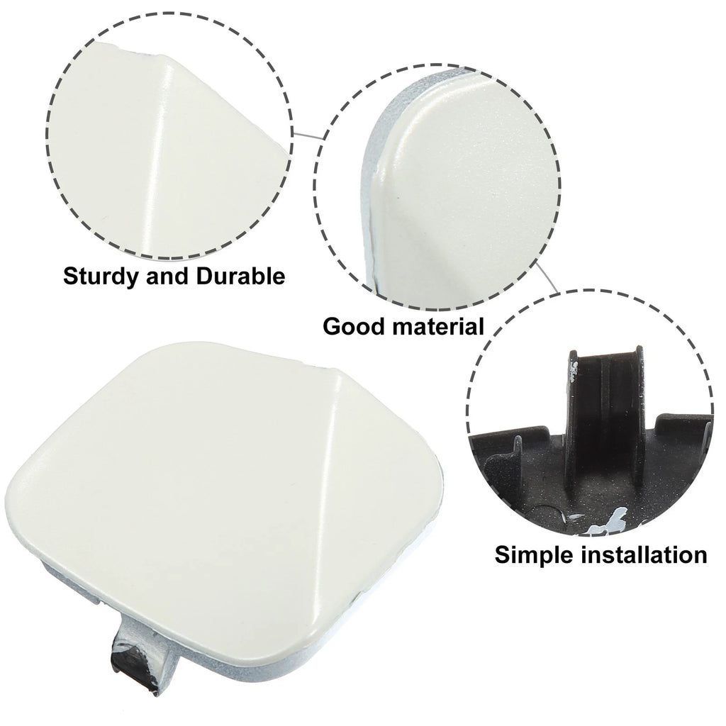 Tow Hook Cover Cap for Nissan Altima (2013–2018) - White