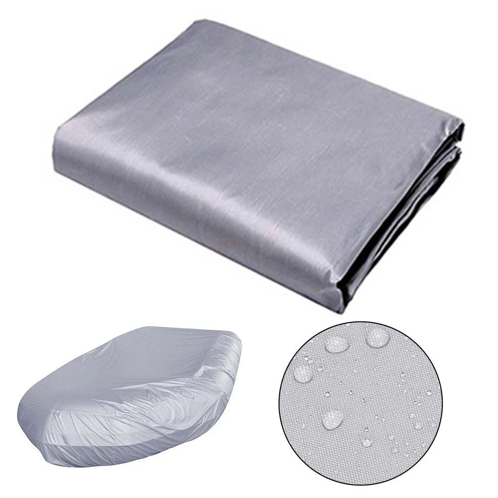 Inflatable Boat Cover for Universal Fit (Oxford Cloth, Sun Rain Protection)