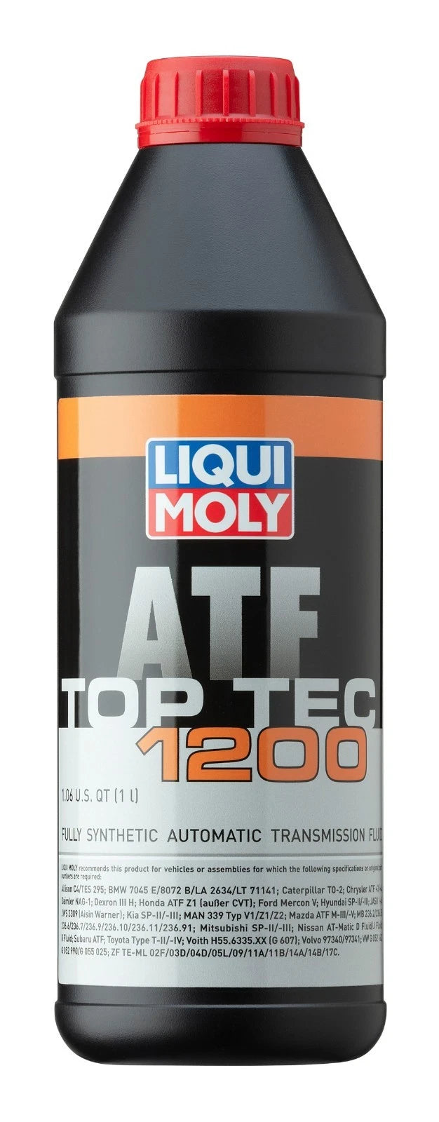 Liqui Moly 5L TopTec ATF 1200 AutoTrans Fluid Filter Kit for Ranger Mountaineer (2000–2011)