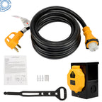 15FT 50 Amp Generator Extension Cord with NEMA 14-50P for Generators