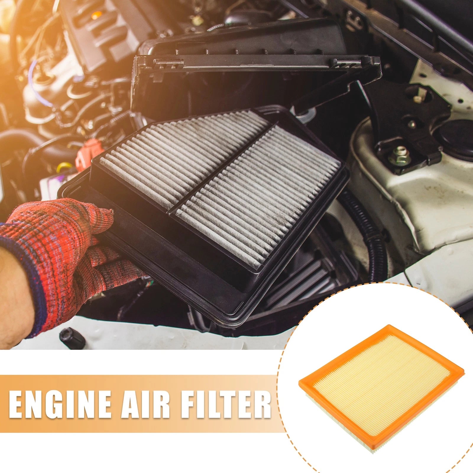 Engine Air Filter 17801-37021 for Lexus CT200h (2011–2017)