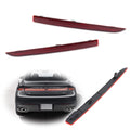Set of 2 Red Rear Bumper Reflectors for Lincoln MKZ (2013–2020)