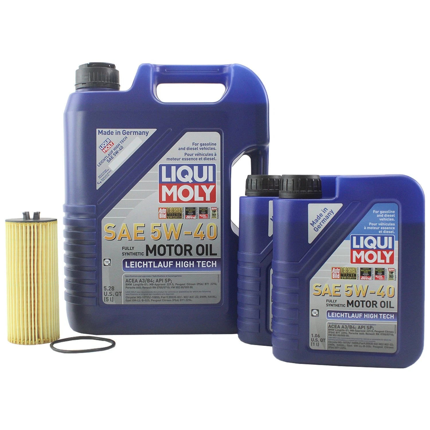 Oil Change Kit for Mercedes ML350 (2006–2011) - 7L Liqui Moly 5W-40