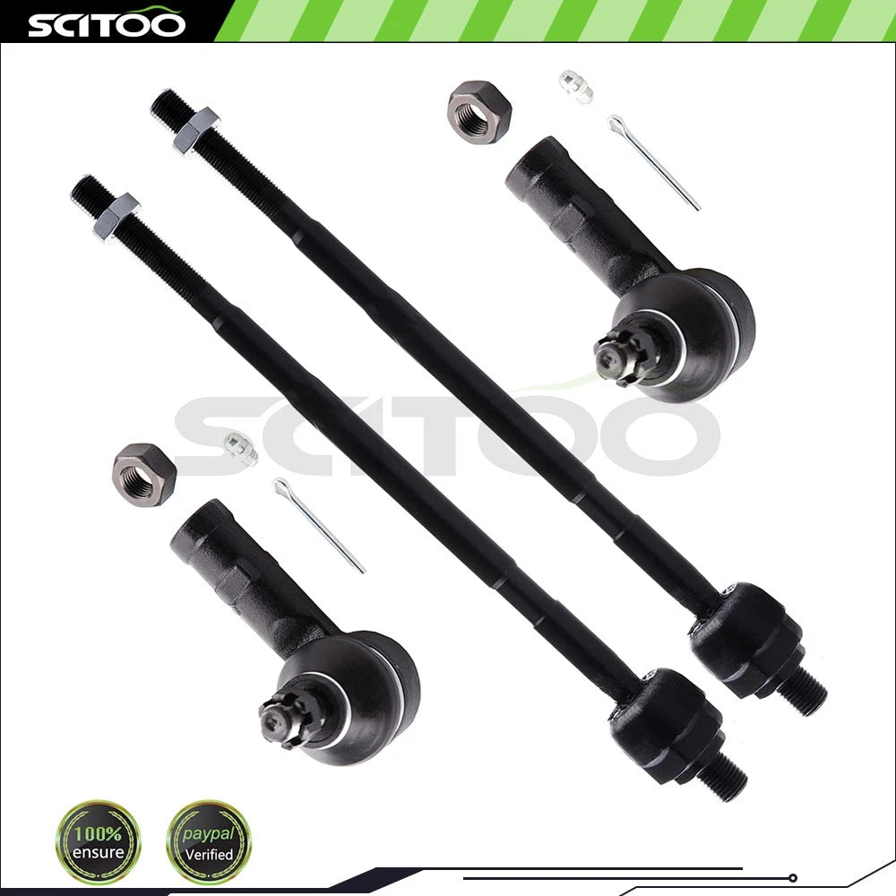 Front Tie Rod Ends Suspension Kit for Ford Escort, Mercury Tracer (1991–1996)