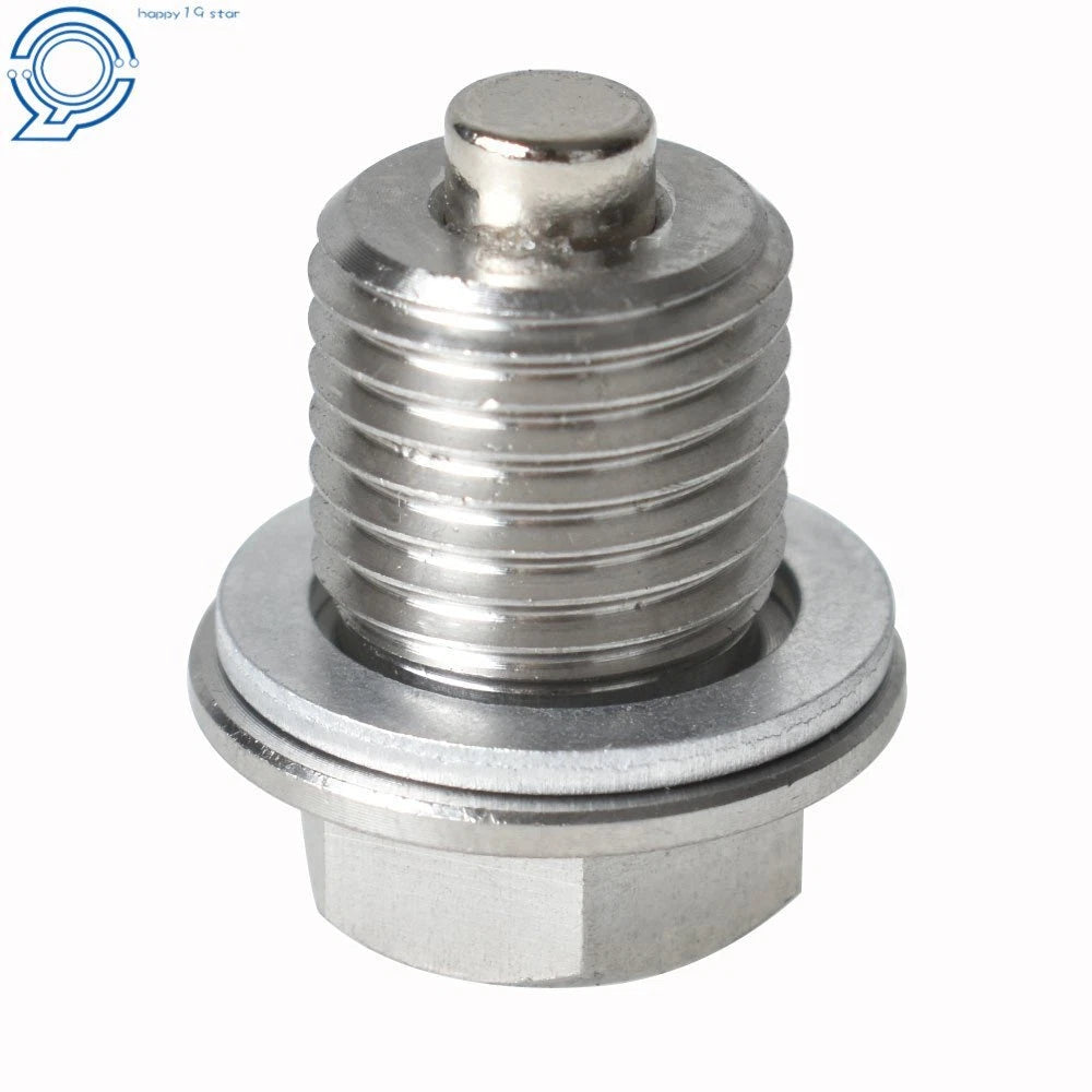 Stainless Steel Oil Drain Plug with Neodymium Magnet for M14 x 1.5