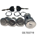 Replacement Ignition Lock Cylinder for Jeep Wrangler TJ (1998–2001) with 2 Keys