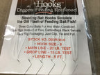 Set of 6 Daiichi Bleeding Sabiki Rig Red Head/White Sz6 D03R-W6 for Fishing