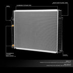 Aluminum Radiator for Volvo 960 940 S90 (1992–1998) DPI 1738