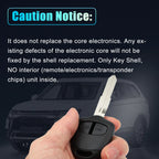 2 Button Keyless Entry Remote Key Housing for Mitsubishi (No Chip) 723115018530