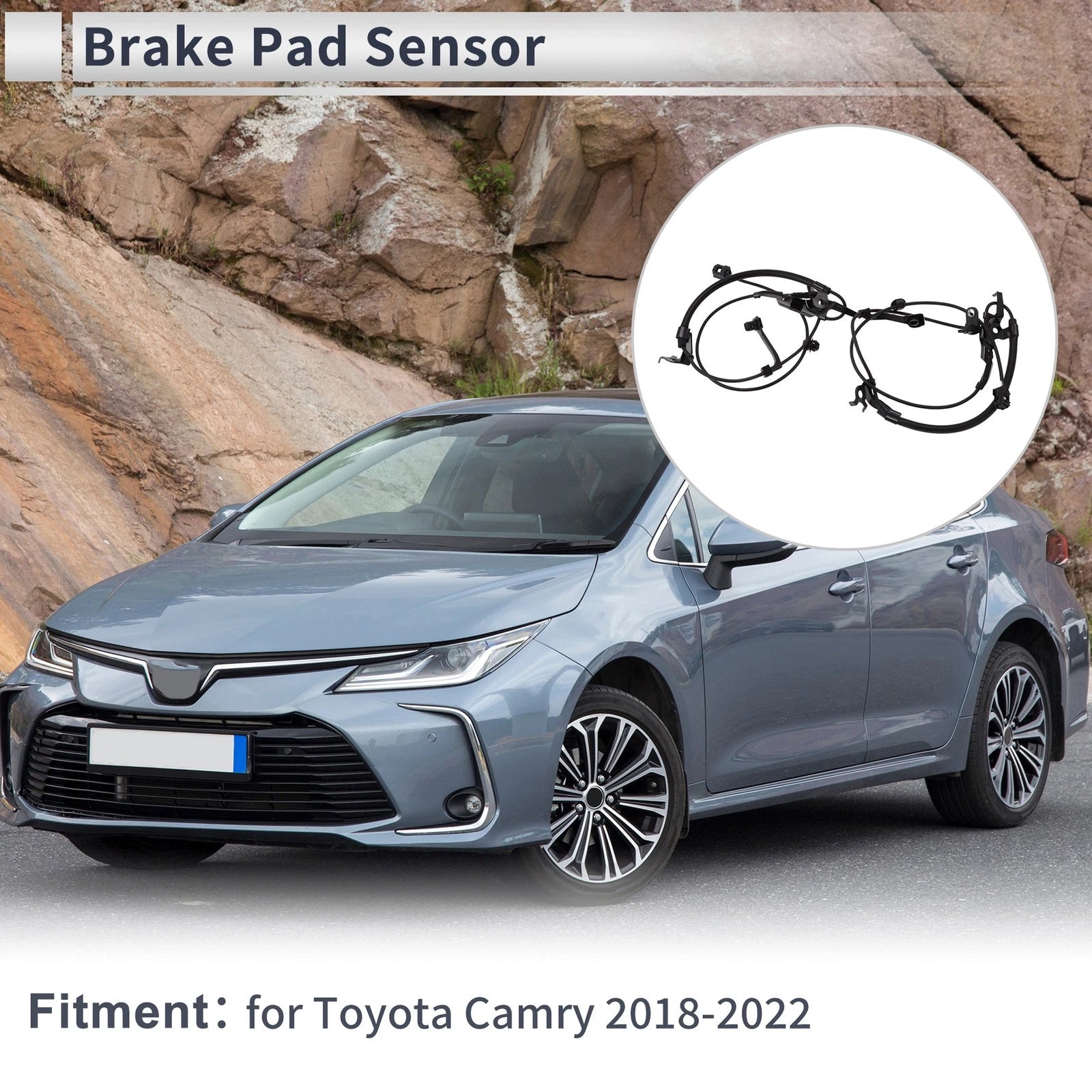 Front Wheel Brake Pad Wear Sensor No. 8954306081 for Toyota Camry (2018–2022)