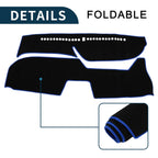 Dashboard Cover Mat for Honda Freed GB5/GB6/GB7/GB8 (2016–2023) Black Blue