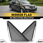 Passenger Side Mirror Flag Molding Applique for Dodge Grand Caravan (2008–2011)