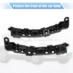 1 Pair Front Bumper Bracket for Honda CR-V (2017) 71198-TLA-A01 Plastic Black
