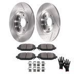 Rear Brake Rotors and Pads Kit for Dodge Grand Caravan Journey (2012–2020) S53069