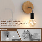 2X Modern Wall Sconce Bathroom Vanity Light Waterproof for
