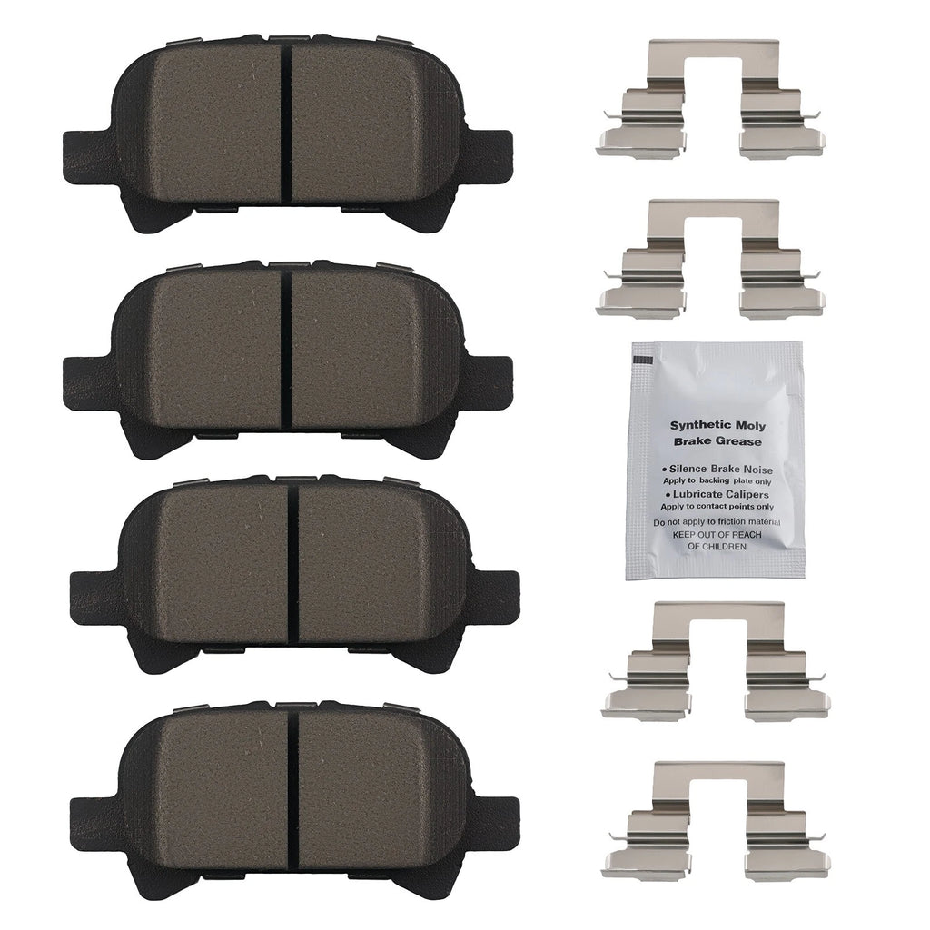 Rear Ceramic Brake Pads Kit for Toyota Avalon Solara (1999–2008)