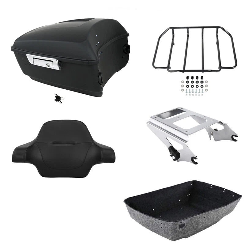 Trunk Backrest Rack Mount for Harley Touring (2009–2013)