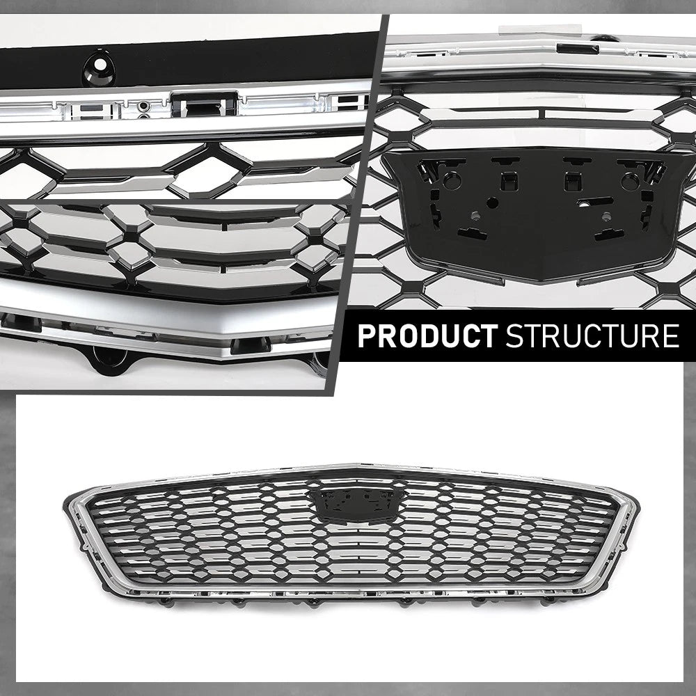 Chrome Grille for Cadillac XT4 (2019–2023)
