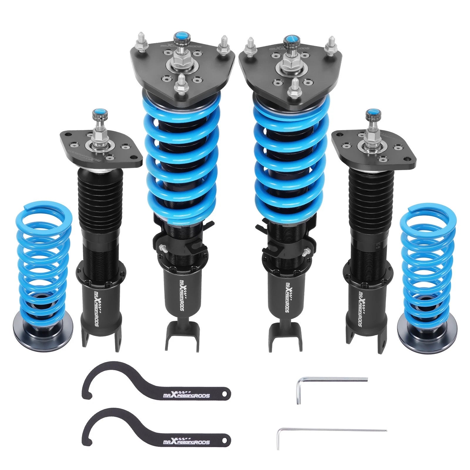 T6 Coilovers 24 Way Damper Lowering Kit for Nissan 350Z (2003–2009)