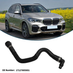 Radiator Hose for BMW X5 (2008–2013) No. 17127805601, Coolant Hose Black