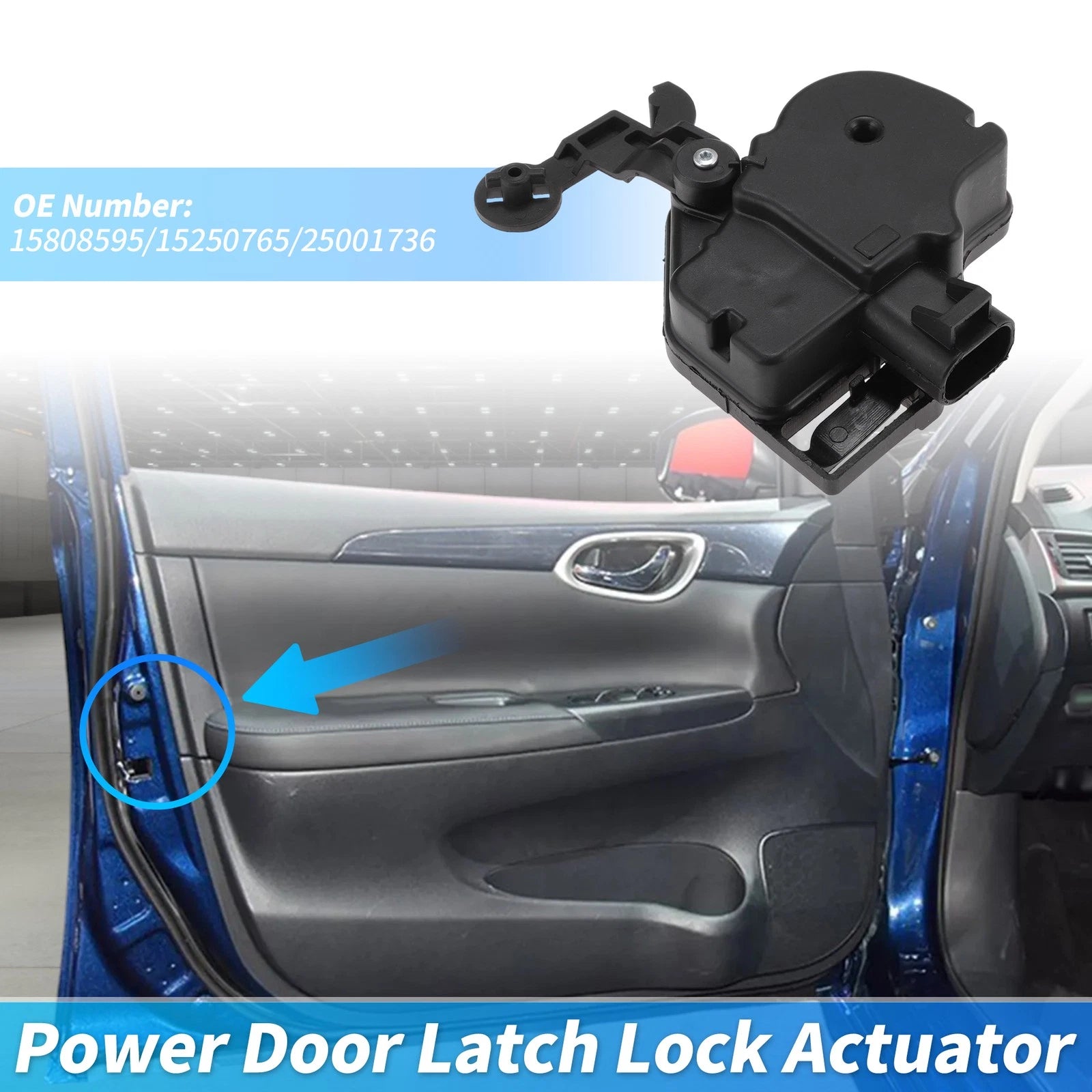 Back Door Power Door Lock Actuator for Cadillac Escalade (2002–2006) 15808595