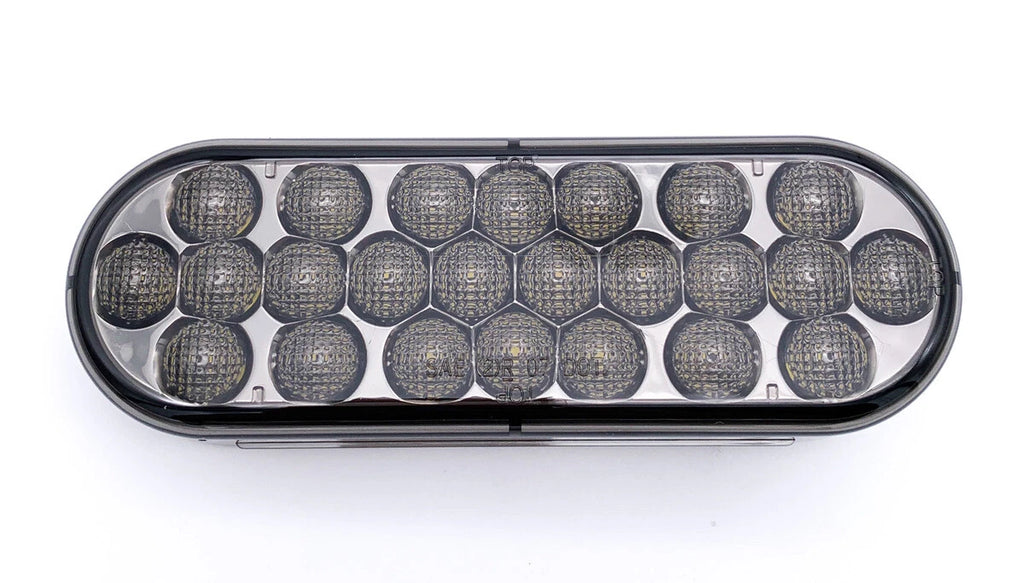 LED Reverse Backup Lights Smoked Lens 6 Inch Pair for Pickup Truck (2000–2026)