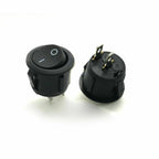 Set of 5 Rocker Toggle Switches 12V SPST for Car Boat
