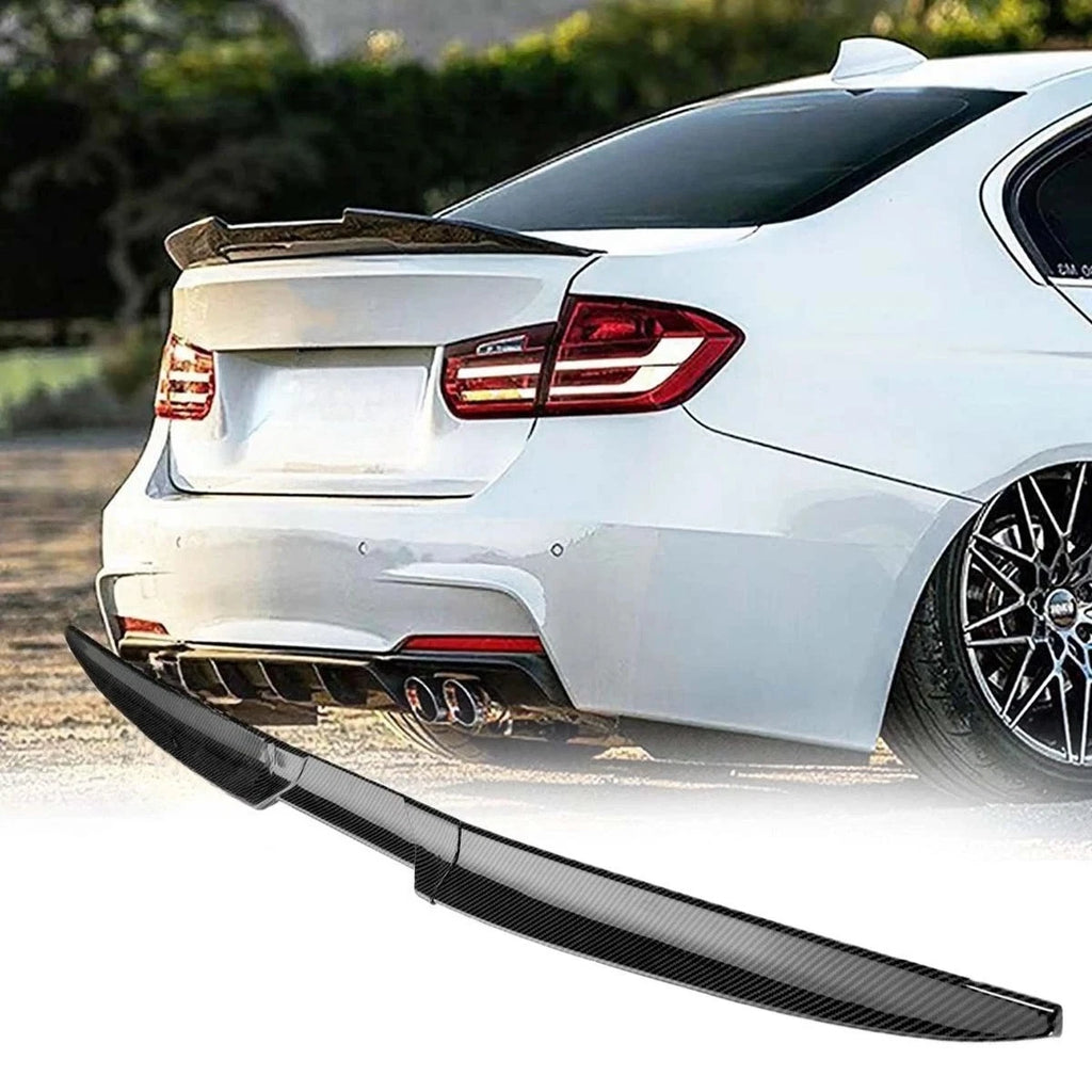 Carbon Black Style Trunk Spoiler for BMW 3 Series F30 F80 (2012–2018)