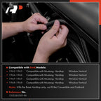 2Pcs Window Vertical Weatherstrip Seal for Ford Mustang (1965–1968)