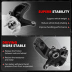 Front Passenger Side Loaded Wheel Bearing Knuckle Assembly for Ford Focus (2006–2011)