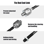 Set of 4 Tie Rod Ends for Nissan Altima 