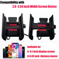 Motorcycle Phone Holder Mount with USB Charger for Harley Street Glide (2014–2023)