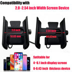Motorcycle Phone Holder Mount with USB Charger for Harley Street Glide (2014–2023)