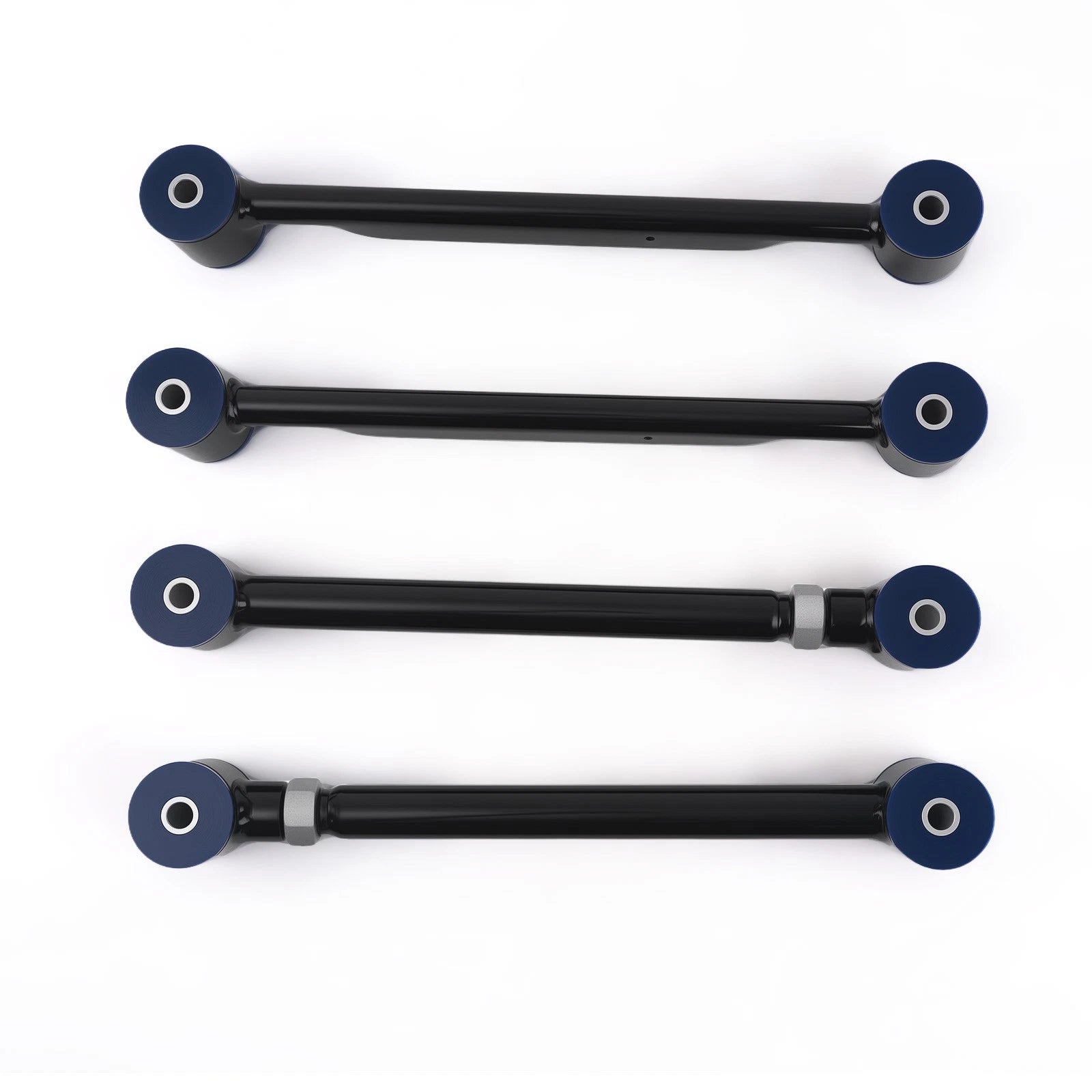 2 Upper + 2 Lower Rear Trailing Control Arms Kit for Isuzu Ascender (2004–2007)