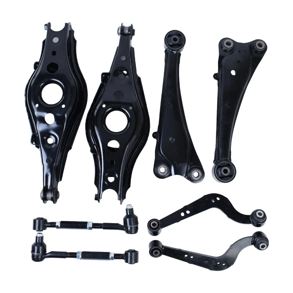 Set of 8 Rear Upper & Lower Suspension Control Arms for Toyota RAV4 (2006–2018)