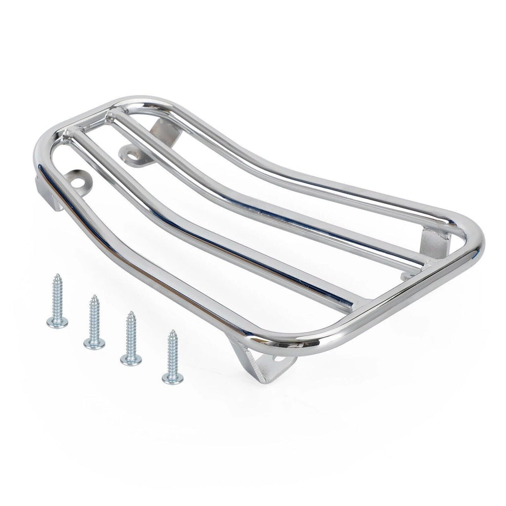 Chrome Floor Board Luggage Carry Support Rack for Vespa Primavera Sprint 125 (2014–2023)