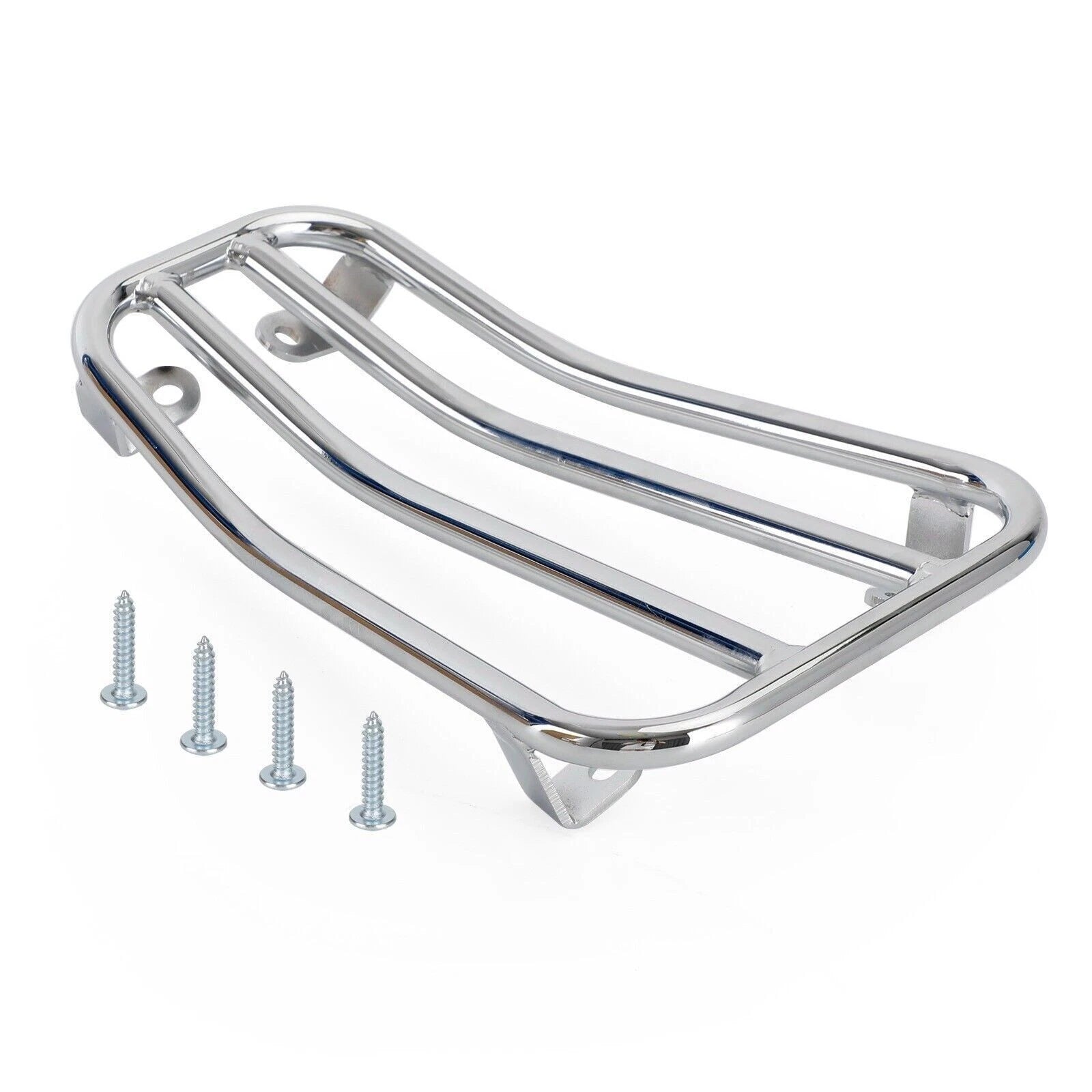 Chrome Floor Board Luggage Carry Support Rack for Vespa Primavera Sprint 125 (2014–2023)