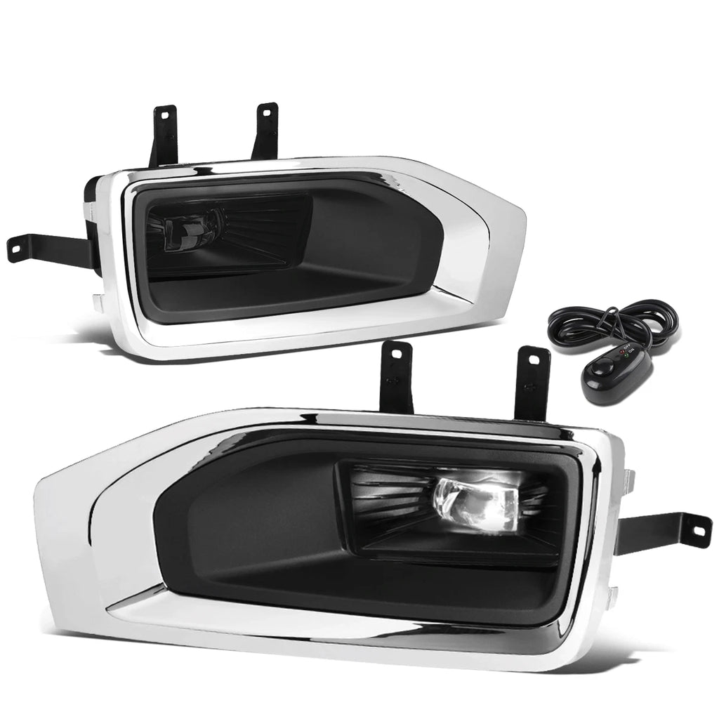 Hi-Power LED Fog Lights with Bezels & Switch for GMC Yukon (2015–2018)