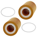 2X Engine Oil Filter HU719/8X for Volvo C30 C70 S40 S60 V50 V60 XC60 XC70 04-16