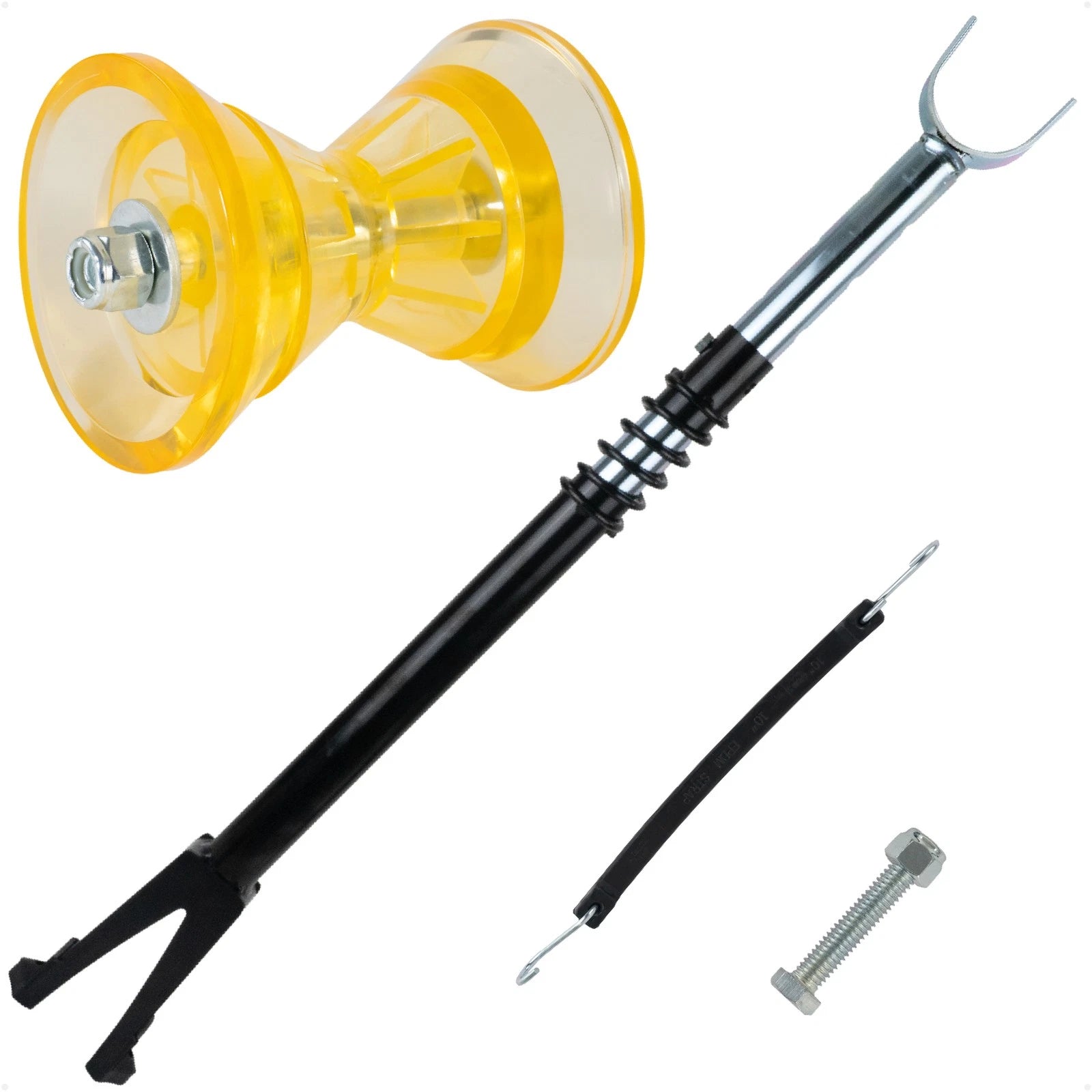 Adjustable Transom Saver for Outboard Up to 200 HP (3" Roller)