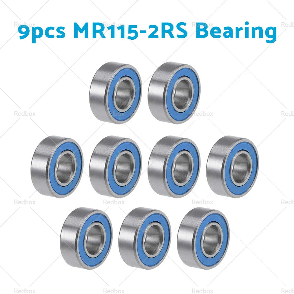 10X MR85-2RS MR115-2RS Bearing PTFE Rubber Seal for RC 2728 4606 5114